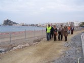 Las obras de los paseos de Levante y Las Delicias potenciarán el turismo en Águilas y mejorarán el acceso a las playas