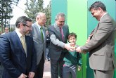 El delegado del Gobierno y el alcalde de Cieza inauguran el nuevo parque Infantil de Tráfico realizado con fondos del Plan E