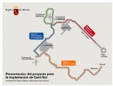 La red ciclista que conecta el centro de Murcia con los campus universitarios se abrirá al tráfico en junio