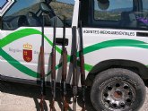 Agentes Medioambientales interceptan a cinco cazadores furtivos en un coto situado en el término municipal de Campos del Río