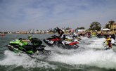 El campeón de Europa de motos de agua trajo a San Javier a los mejores pilotos y las mejores motos del continente