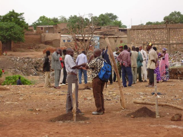 Comienza la construccion de la escuela financiada por las Ampas de Totana, Alhama y Aledo en la ciudad de Bobo, en Burkina Faso - 1