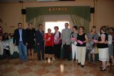 Bascuñana en el almuerzo de convivencia en el X Aniversario del Centro Social de Personas Mayores de Archena