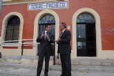 El delegado del Gobierno y el alcalde de Torre Pacheco inauguran las obras de mejora de la Avenida de la Estación y de la Barriada de San Antonio