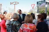 Una escultura inaugurada hoy por el Alcalde identifica a Murcia como Ciudad Sostenible
