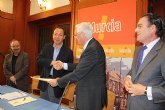 El Alcalde firma un convenio con Iberdrola que hará desaparecer las torres y cables aéreos en El Palmar, Espinardo y Los Rectores