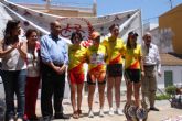 La ciclista de Torre-Pacheco, Gloria Rodríguez se coloca líder de la Copa de España de Ciclismo Juvenil