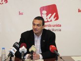 IU+LV pide en una moción que ningún empleado público gane más que el presidente de la Región