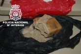 Desmantelado un piso de seguridad destinado al almacenamiento de droga y armas en Murcia
