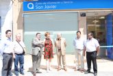 La alcaldesa y el director regional de Aquagest inauguran las nuevas oficinas del servicio municipal de aguas en San Javier