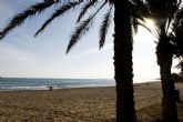 Las playas de la zona oeste de Cartagena volverán a lucir la bandera azul a partir del lunes
