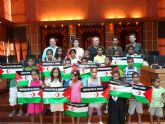 El Alcalde de Molina de Segura recibe a los niños saharauis de los campamentos de refugiados de Tindouf