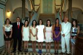 El alcalde recibe a las candidatas a 'Reina de las Fiestas' 2010