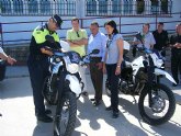 El parque móvil de la Policía Local se amplía con dos nuevas motos