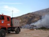 Protección Civil de Totana alerta del alto riesgo de incendio forestal este fin de semana