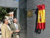 El delegado del Gobierno y el alcalde de Molina de Segura visitan las obras de rehabilitación del Auditorio Municipal