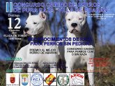 Abarán acoge el II concurso canino de perros de pura raza “Villa de Abarán”