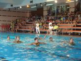 57 nadadoras participan en el Trofeo de Natación Sincronizada de los Juegos del Guadalentín