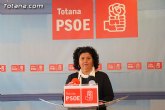 Rueda de prensa PSOE Totana sobre actualidad política municipal y junta de portavoces