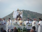 La Virgen de la Caridad visita la parroquia de Santiago Apóstol de Cartagena