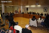 El Pleno aprueba la concesión del Escudo de Oro de la Leal y Noble Ciudad de Totana al Colegio Reina Sofía y a la Agrupación Musical de Totana
