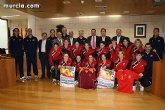 Autoridades municipales ofrecen una recepción institucional a la Selección Española Femenina de Fútbol-Sala