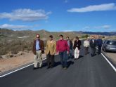 Asfaltados 6km de caminos rurales en Águilas