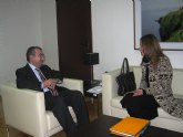 Reunión de Manuel Campos con la Asociación de Mediacción de la Región de Murcia
