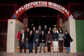 Inaugurada la remodelación de las pistas del Polideportivo Municipal de Mazarrón, que llevará el nombre del totanero 