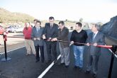 Obras públicas elimina dos puntos negros de la carretera que comunica Mazarrón y Lorca