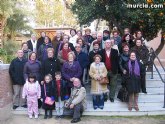 Un grupo de usuarios del Centro Municipal de Personas Mayores realizaron una visita a varios Belenes de Murcia