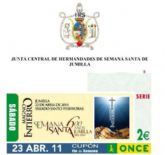 El cupón de la ONCE del sábado 23 de abril representará la Procesión del Magno Entierro del 600 aniversario