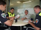 Más del 75 por ciento de los pinatarenses valoran positivamente la intervención de la Policía Local