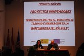 Anna Terrón visita los proyectos de la Mancomunidad de Servicios Sociales del Río Mula