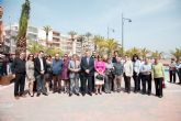Blaya y Ballesta inauguran los paseos marítimos de Mazarrón