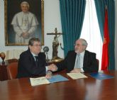 La UCAM firma un convenio con el Ilustre Colegio de Economistas de Murcia