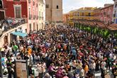 La tamborada infantil marca el inicio de las Fiestas de la Semana Santa en Mula