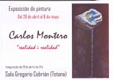 El próximo viernes 29 de abril se inaugura la exposición de pintura de Carlos Montero 