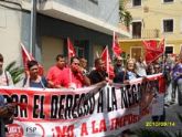 Los empleados públicos del ayuntamiento de Ricote se concentran de nuevo para exigir la negociación de sus condiciones laborales, paralizadas desde 2002