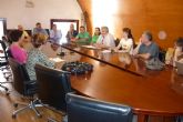 El Comité de Ayuda a Lorca se reúne con representantes del Ayuntamiento de Lorca