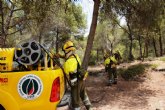 La Comunidad cuenta con una nueva Brigada de Intervención Rápida para la extinción de incendios forestales en Moratalla