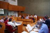 Balance provisional pleno municipal del Ayuntamiento de Lorca correspondiente al mes de julio de 2011