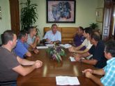 Los agricultores hacen balance de la situación del sector junto al alcalde de Águilas