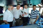 El delegado del Gobierno visita el nuevo remolcador de Salvamento Marítimo 