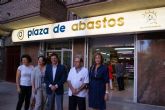 Jódar inaugura la nueva Plaza de Abastos de Lorca en los bajos del antiguo supermercado Mediterráneo de la Alameda de Cervantes número 3
