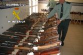 La Guardia Civil de Murcia celebra la exposición – subasta de armas correspondiente al año 2011