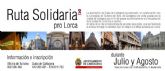 Las rutas guiadas por el casco histórico recaudan 800 euros para Lorca