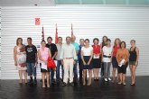 El alcalde de Torre-Pacheco recibe a los 12 trabajadores del Programa de Empleo Público Local