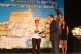 Patty Llaguno recibe en Cehegin el premio a la Mejor Deportista de la Región