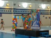 46 nadadoras participan en la Exhibición de Natación Sincronizada